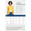 Xeoxarel Women's Sleeveless Cardigan Open Front Vest (Yellow)